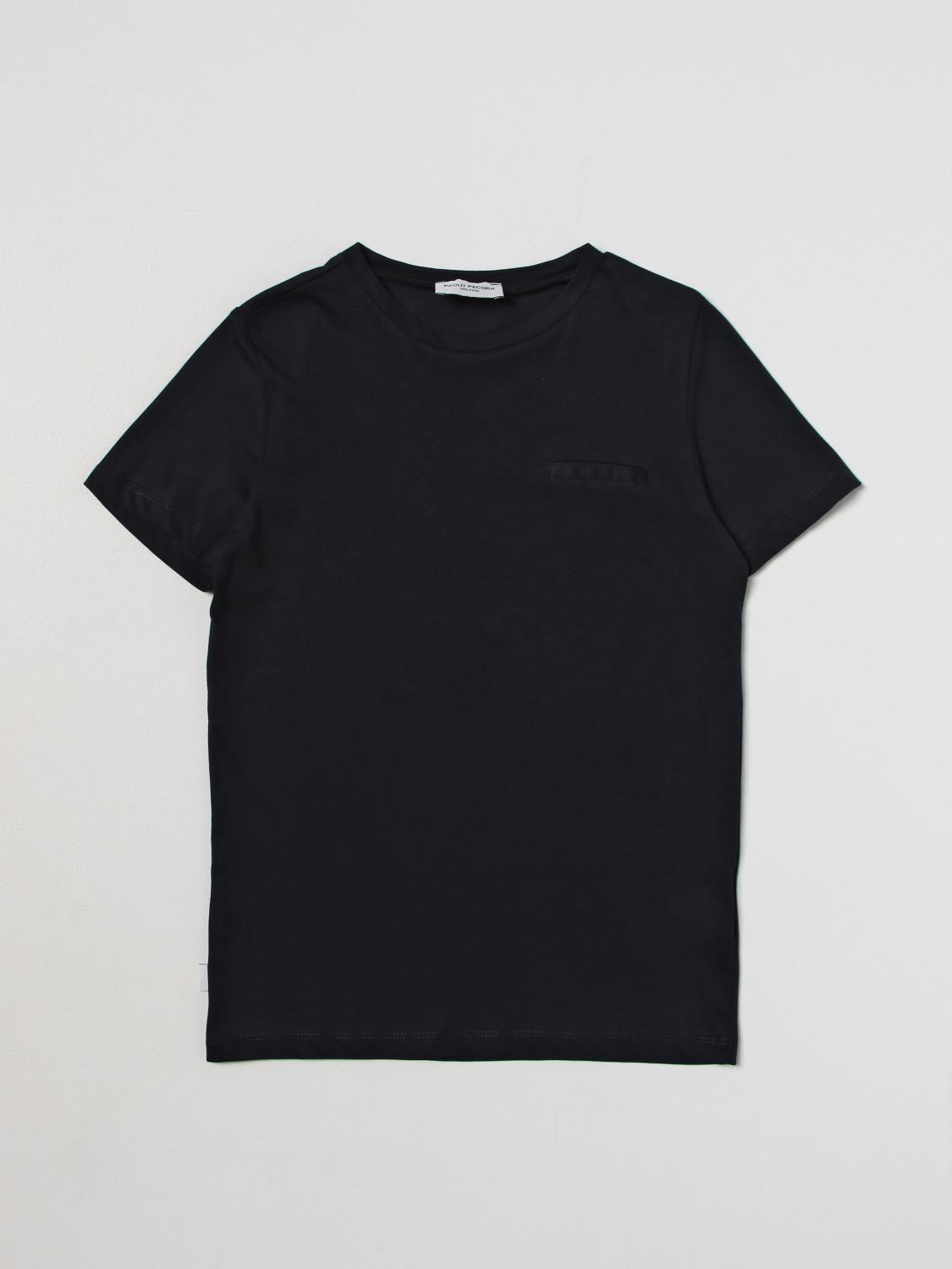 PAOLO PECORA T-SHIRT: T-shirt kids Paolo Pecora, Blue - Img 1