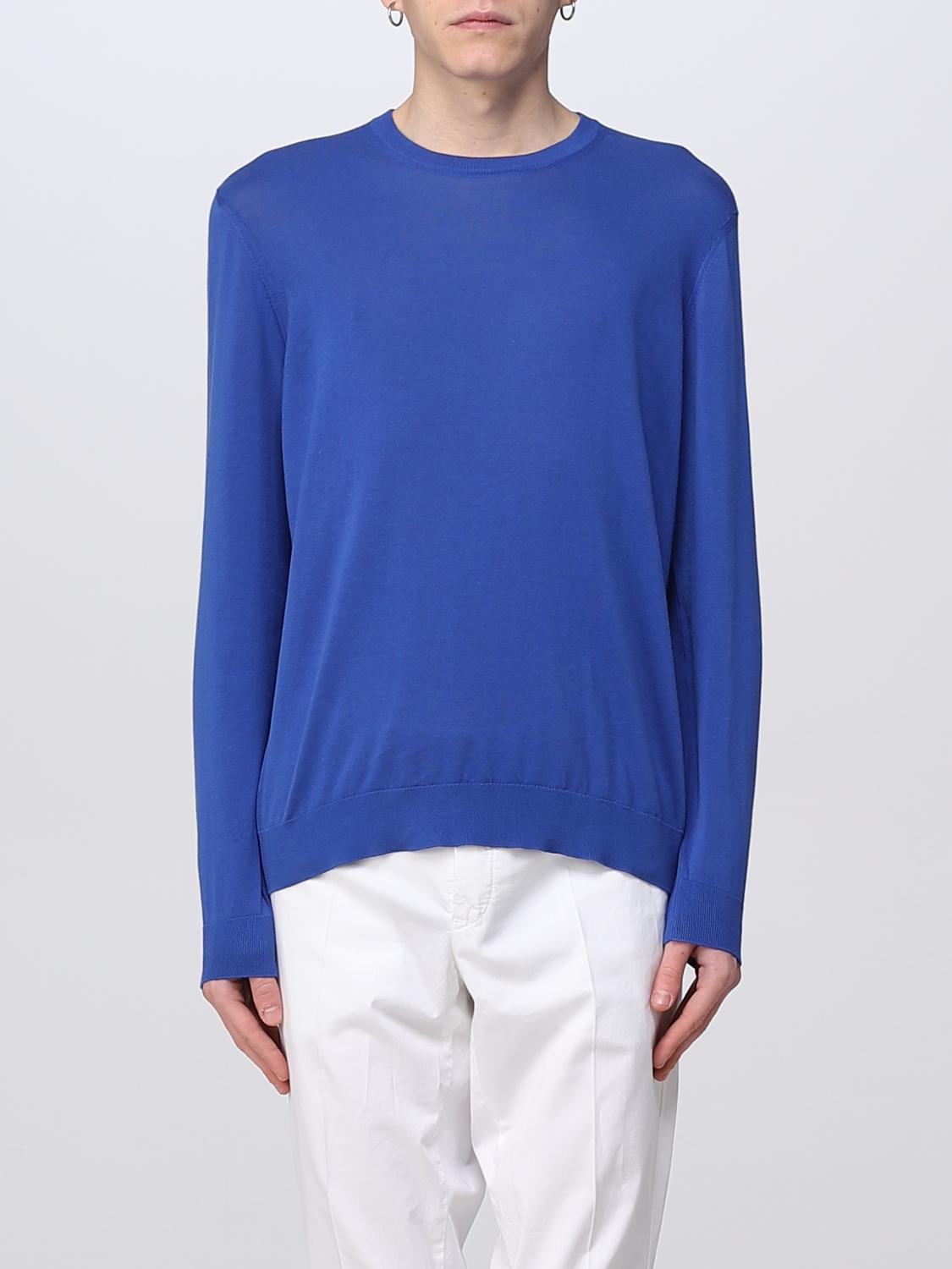 DRUMOHR JERSEY: Jersey hombre Drumohr, Azul Oscuro - Img 1