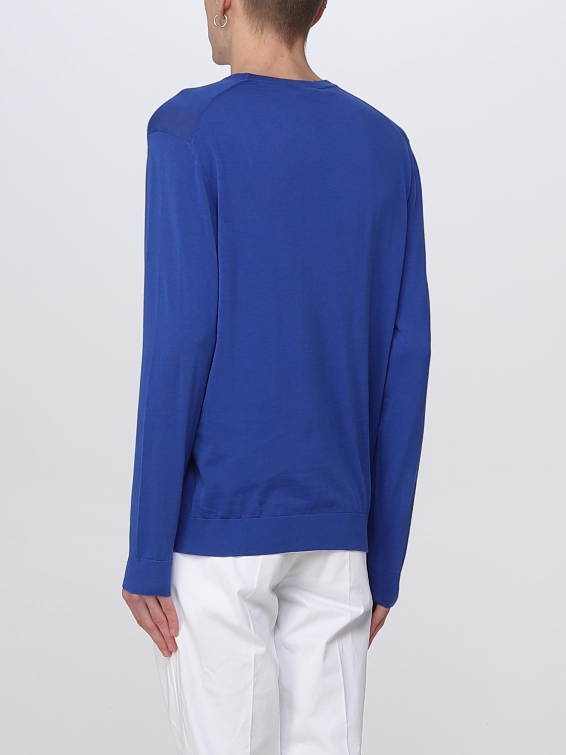 DRUMOHR JERSEY: Jersey hombre Drumohr, Azul Oscuro - Img 2