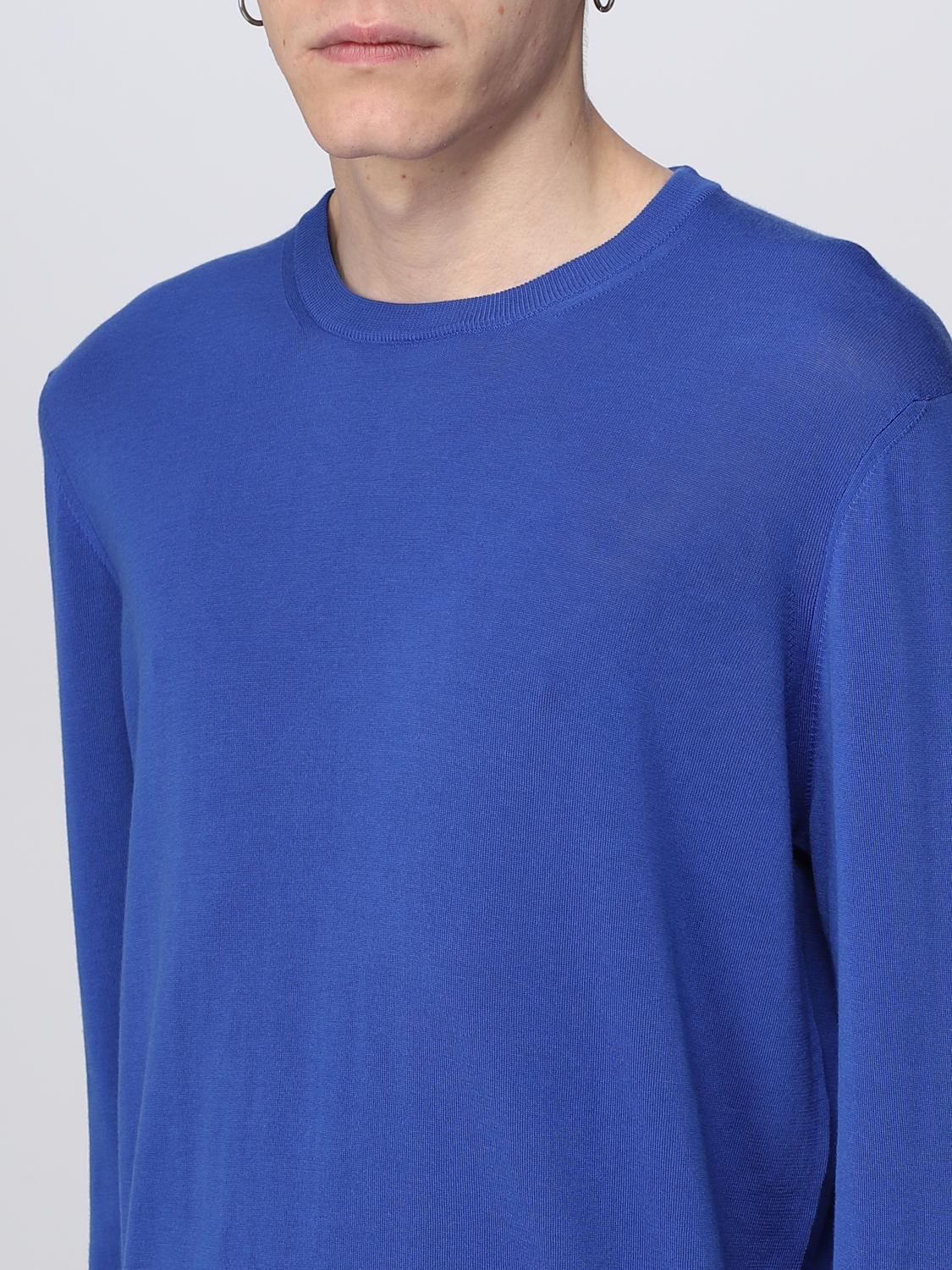 DRUMOHR JERSEY: Jersey hombre Drumohr, Azul Oscuro - Img 3