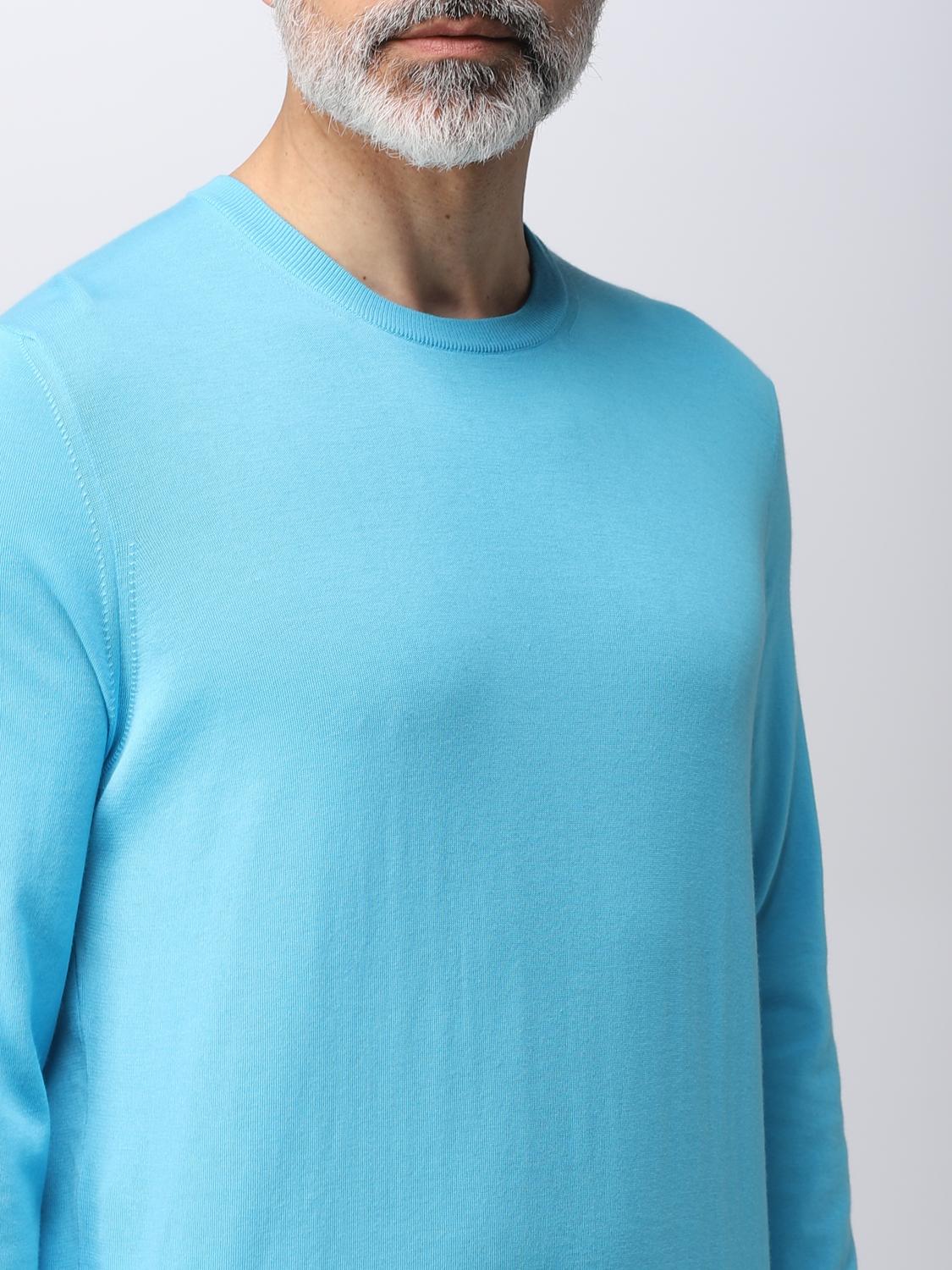 DRUMOHR JERSEY: Jersey hombre Drumohr, Celeste - Img 3