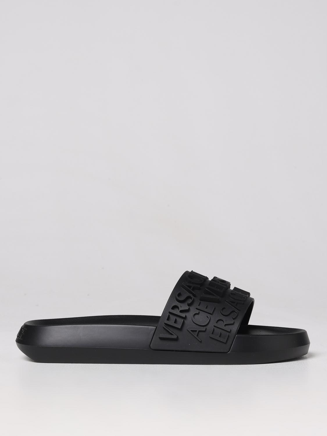 VERSACE SANDALEN: Sandalen herren Versace, Schwarz - Img 1