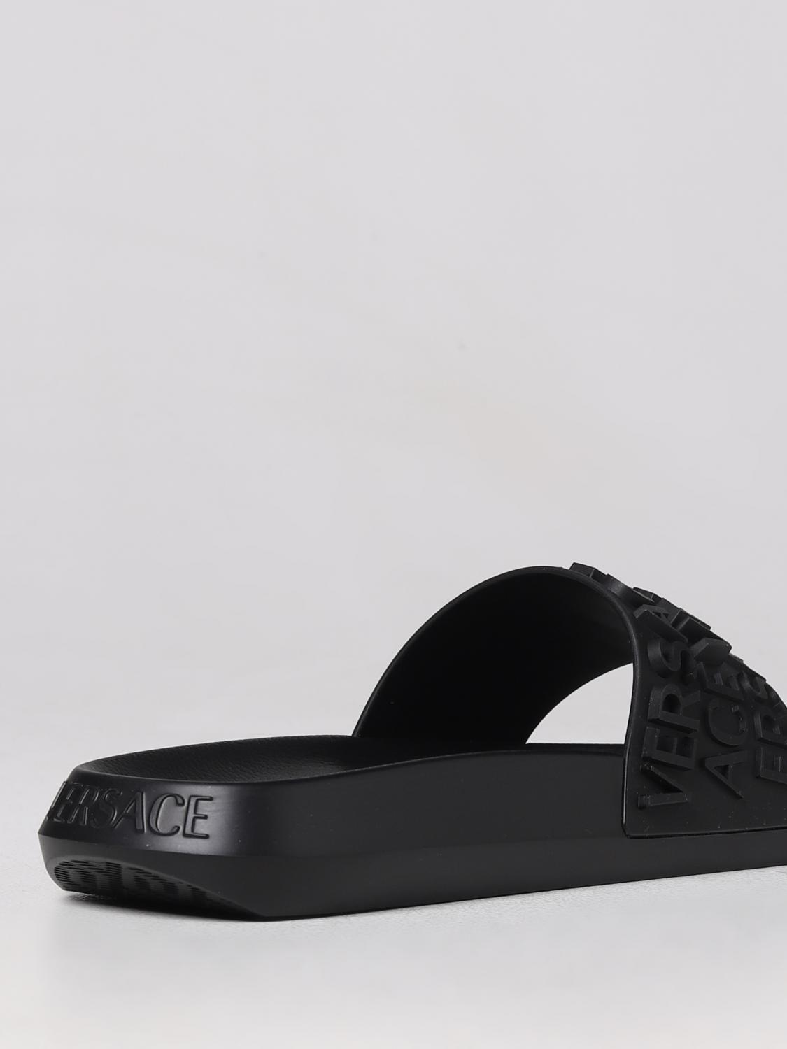VERSACE SANDALEN: Sandalen herren Versace, Schwarz - Img 3