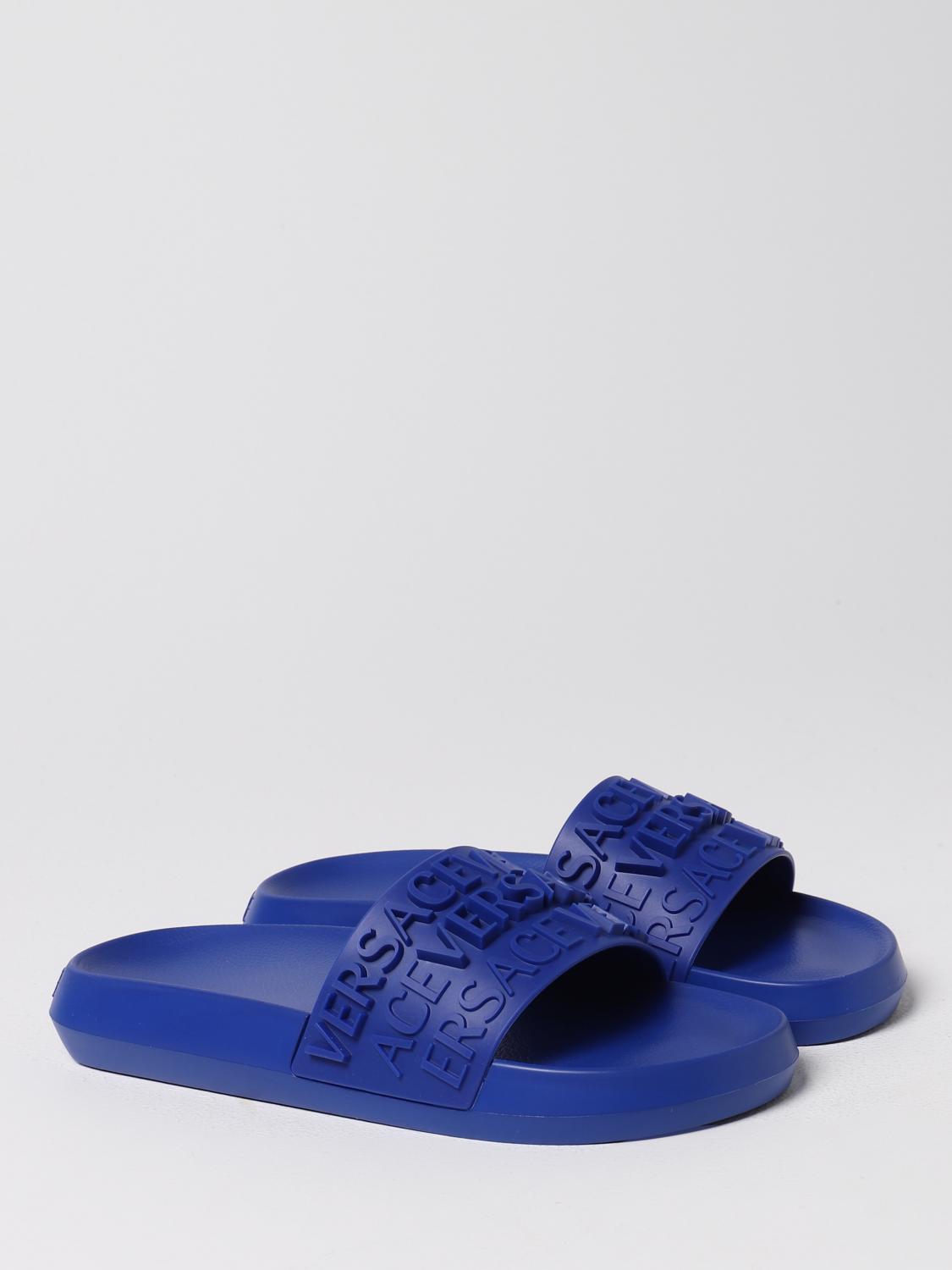 VERSACE SANDALEN: Sandalen herren Versace, Blau - Img 2