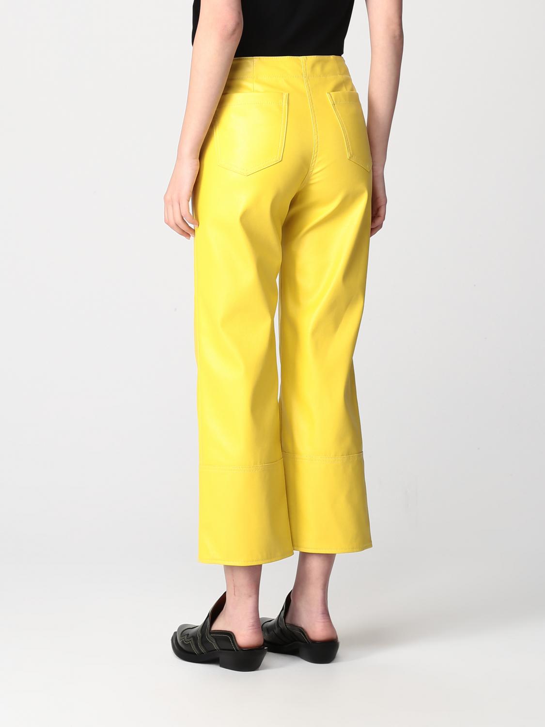 MSGM HOSE: Hose damen MSGM, Gelb - Img 3