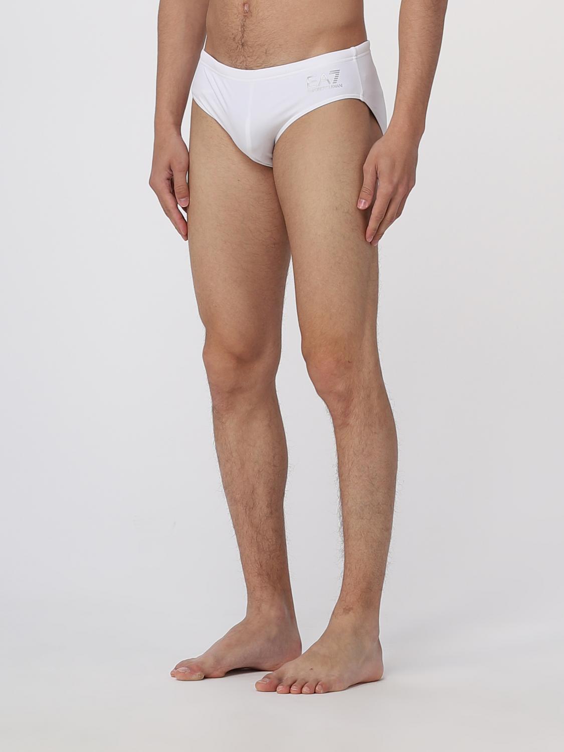 EA7 SWIMSUIT: Swimsuit men Ea7, White - Img 3
