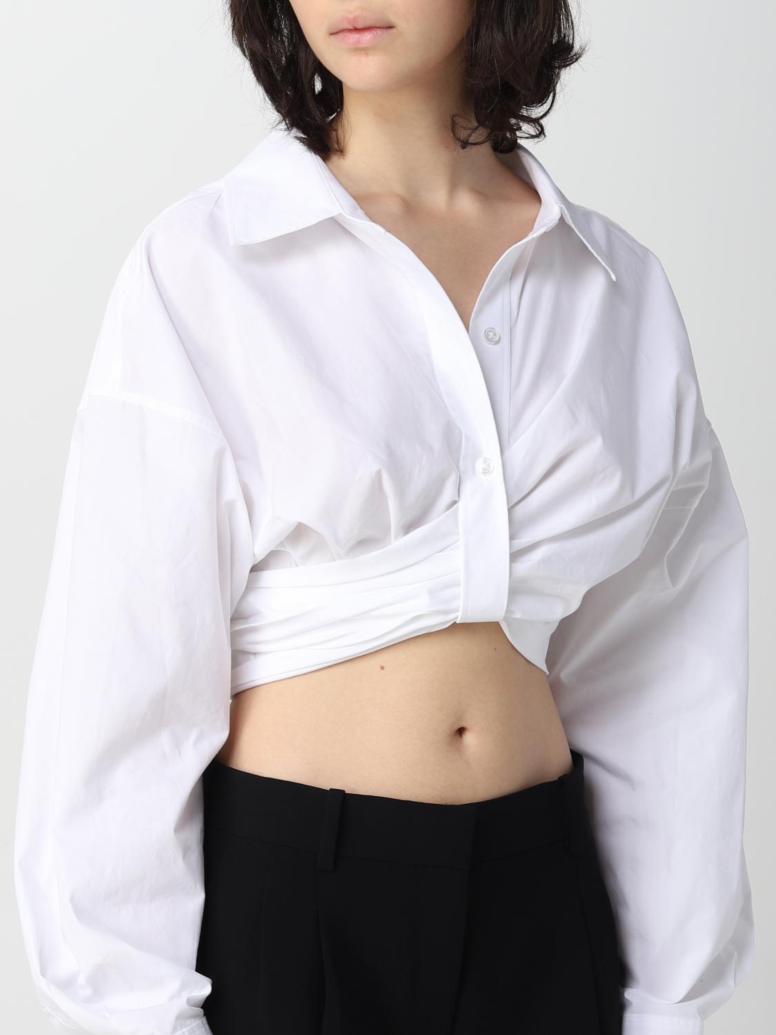 T BY ALEXANDER WANG CAMISA: Camiseta mujer T by Alexander Wang, Blanco - Img 5