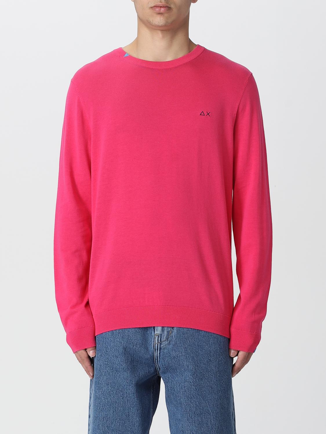 SUN68 PULLOVER: Pullover herren Sun 68, Fuchsia - Img 1