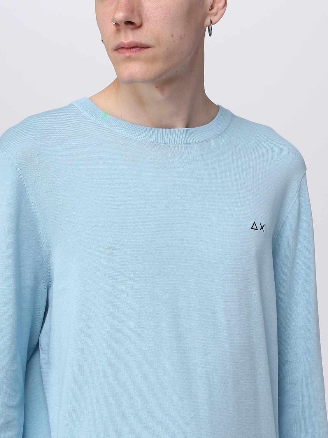 SUN68 PULLOVER: Pullover herren Sun 68, Hellblau - Img 3