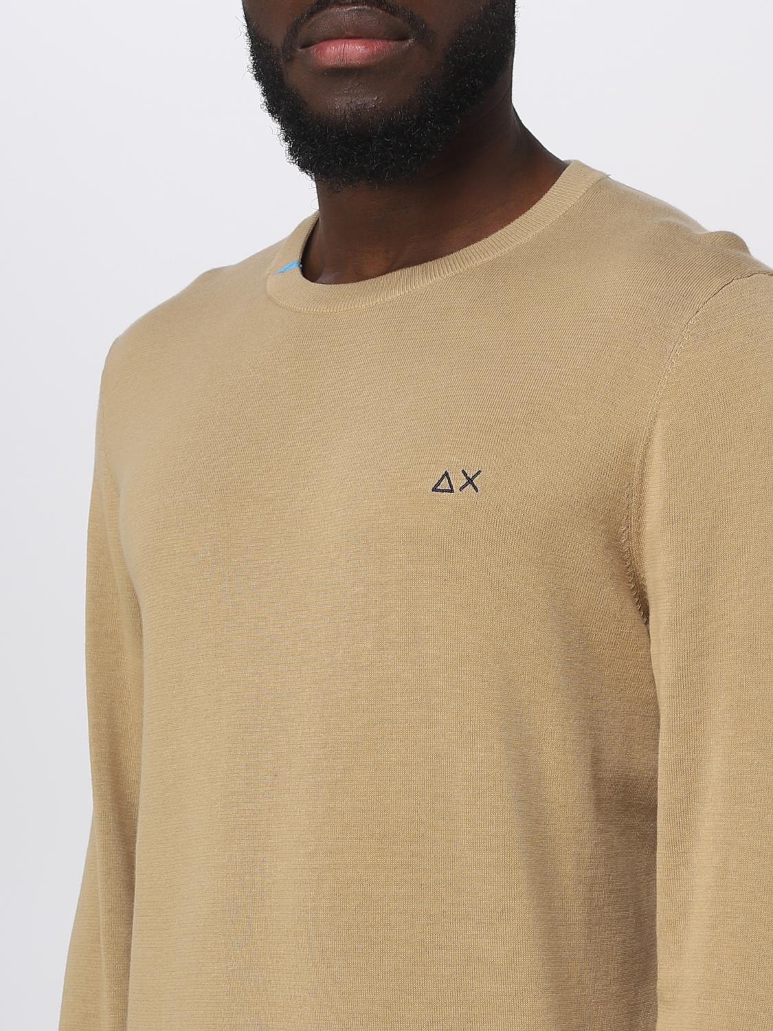 SUN68 SWEATER: Sweater men Sun 68, Camel - Img 3
