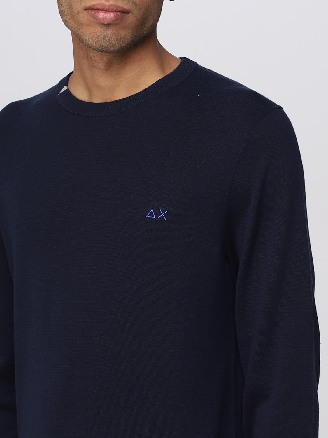 SUN68 PULL: Pull homme Sun 68, Bleu Marine - Img 3