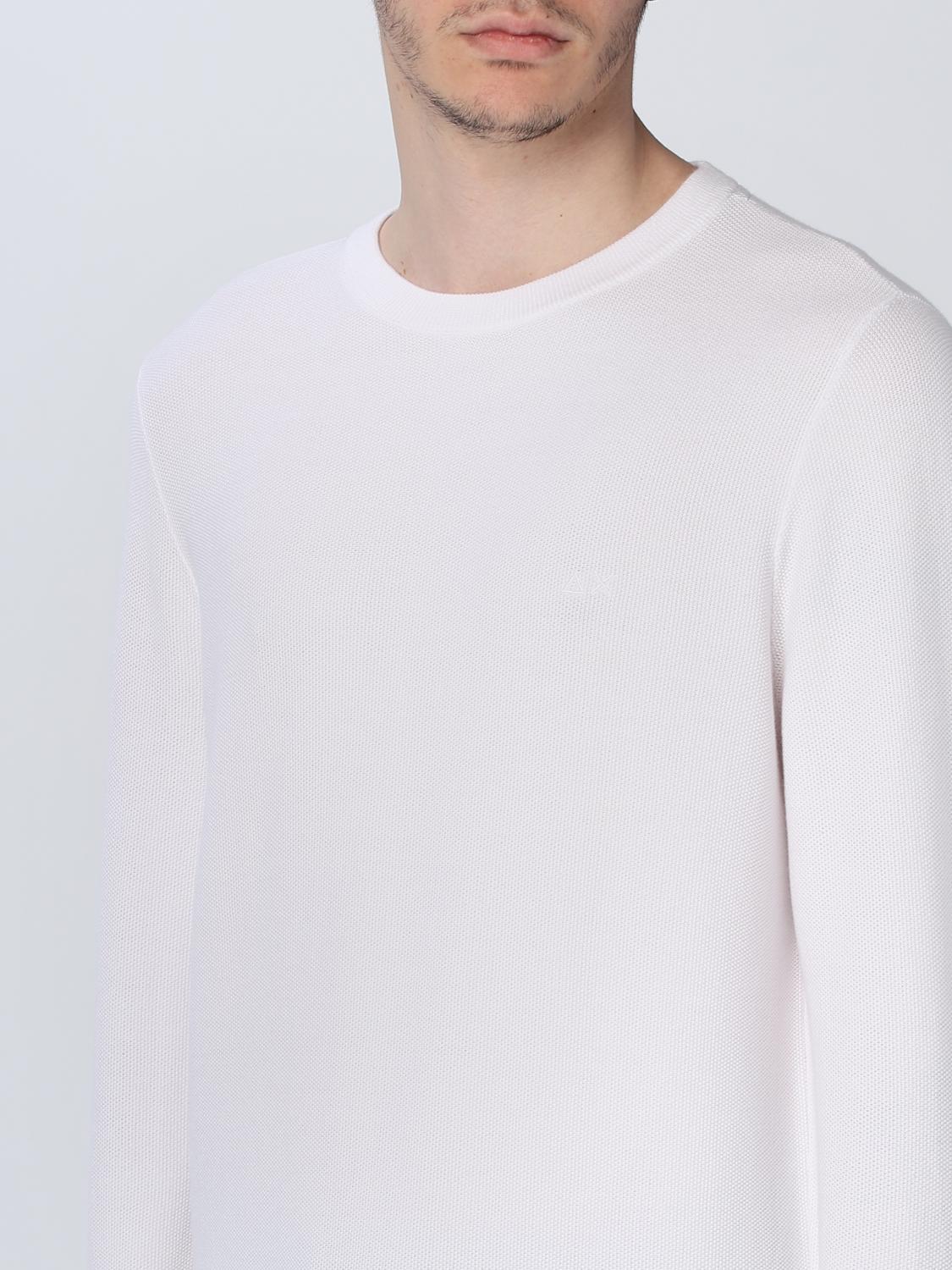 SUN68 SWEATER: Sweater men Sun 68, White - Img 3