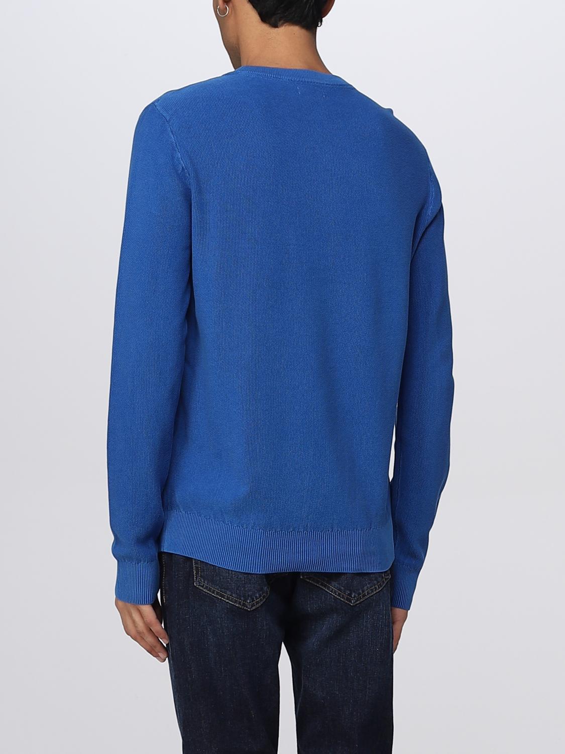 SUN68 SWEATER: Sweater men Sun 68, Blue - Img 2