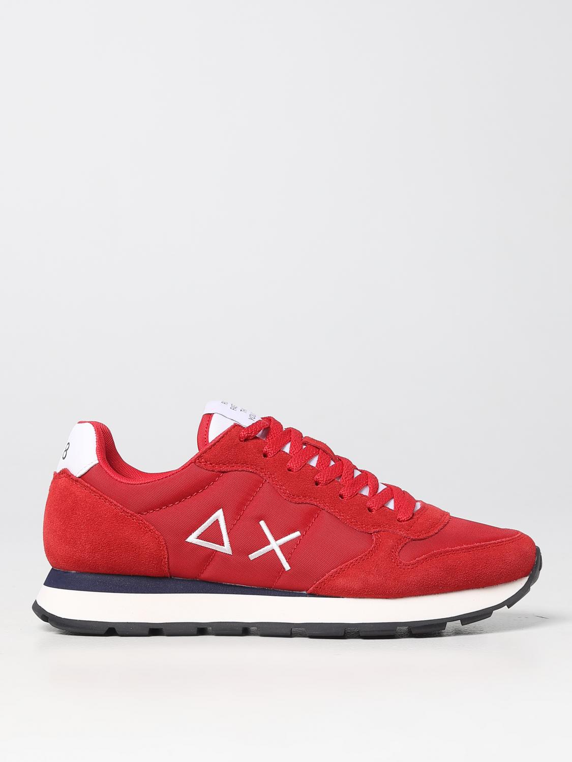 SUN68 SNEAKERS: Schuhe herren Sun 68, Rot - Img 1