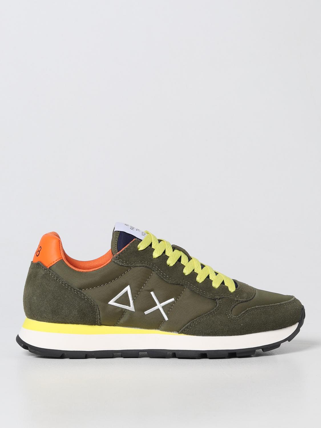 SUN68 SNEAKERS: Schuhe herren Sun 68, Military - Img 1
