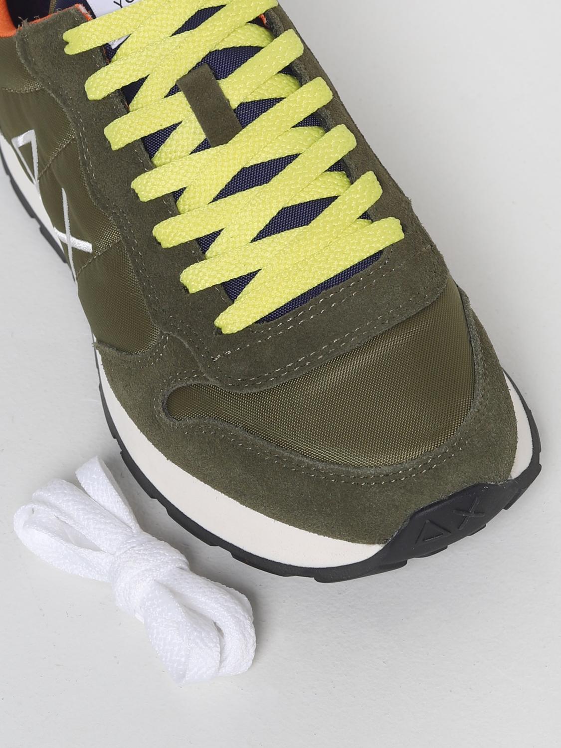 SUN68 SNEAKERS: Schuhe herren Sun 68, Military - Img 4