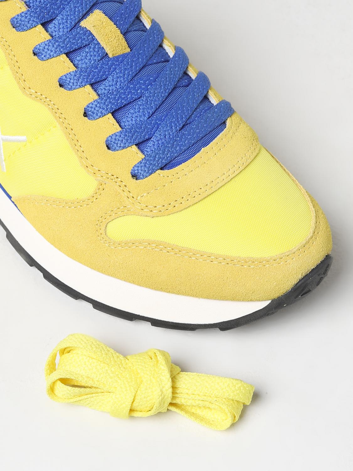 SUN68 SNEAKERS: Schuhe herren Sun 68, Zitronengelb - Img 4