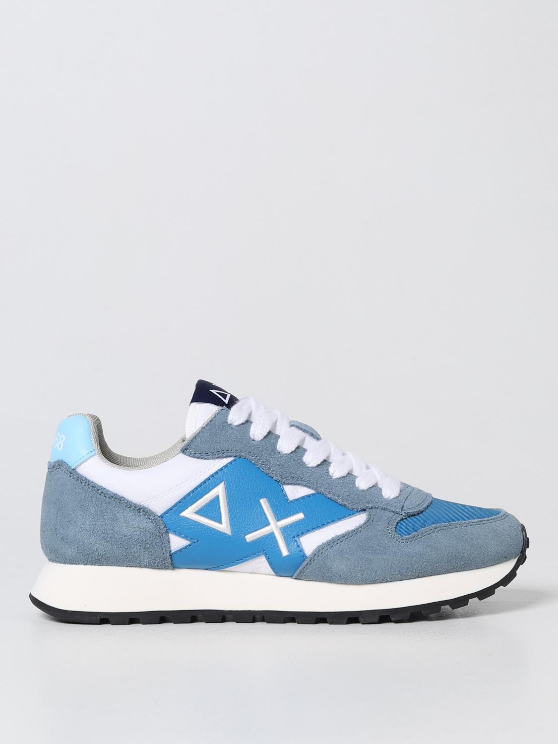 SUN68 SNEAKERS RERRAJE Y NYLON CASUAL HOMBRE TOM SOLID FLUO Z33102 White Sun003