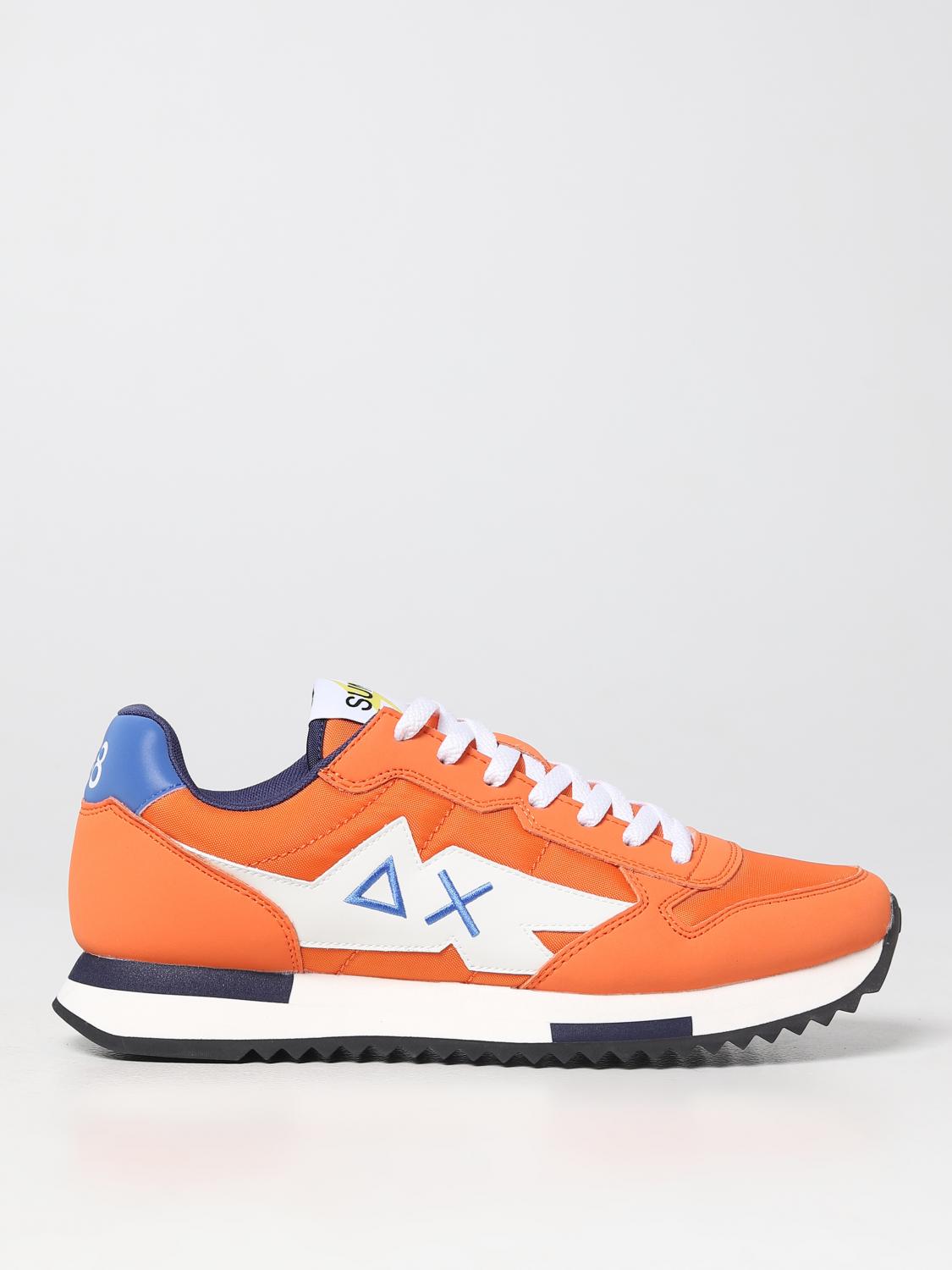 SUN68 SNEAKERS: Schuhe herren Sun 68, Orange - Img 1