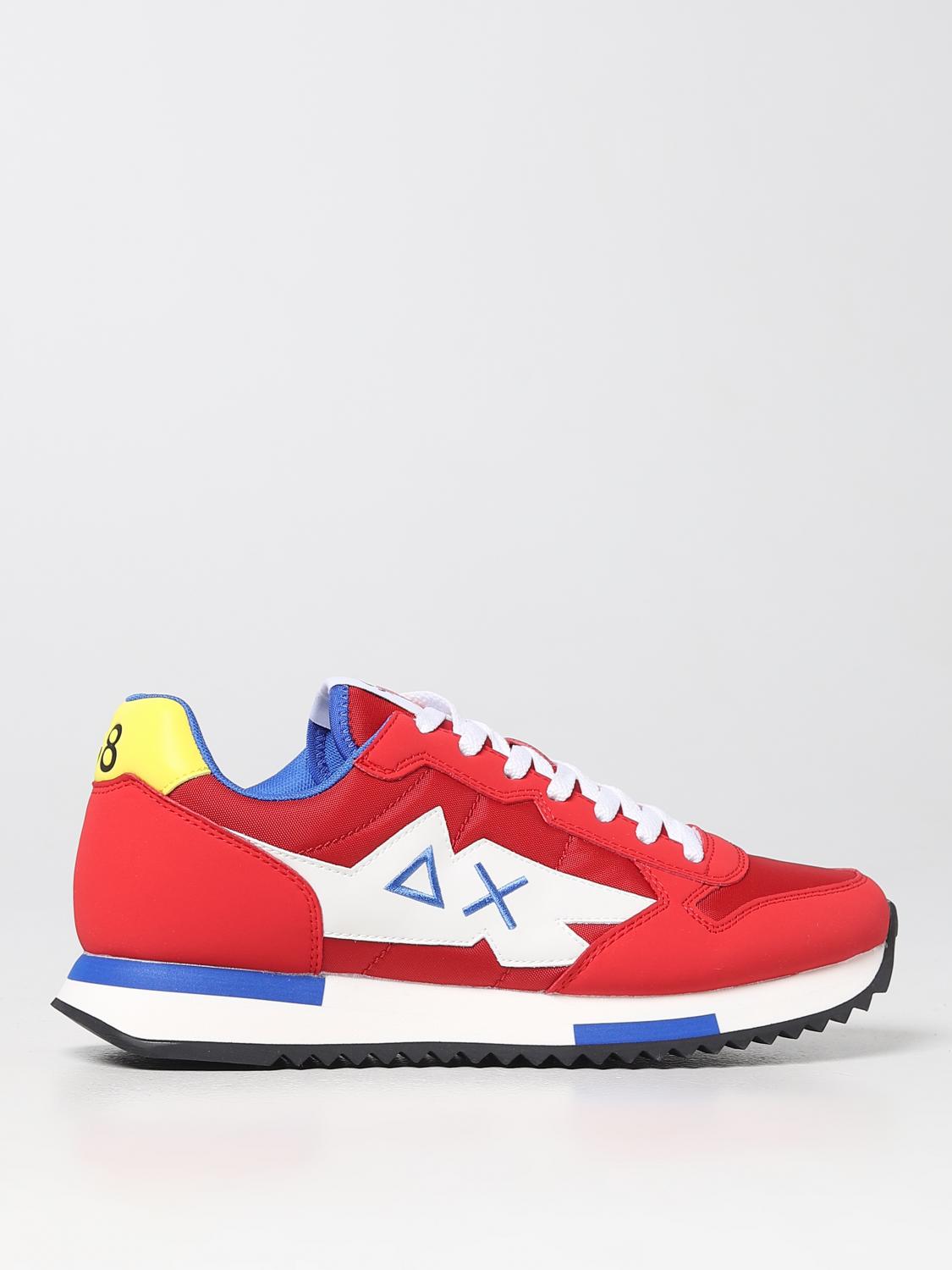 SUN68 SNEAKERS: Schuhe herren Sun 68, Rot - Img 1