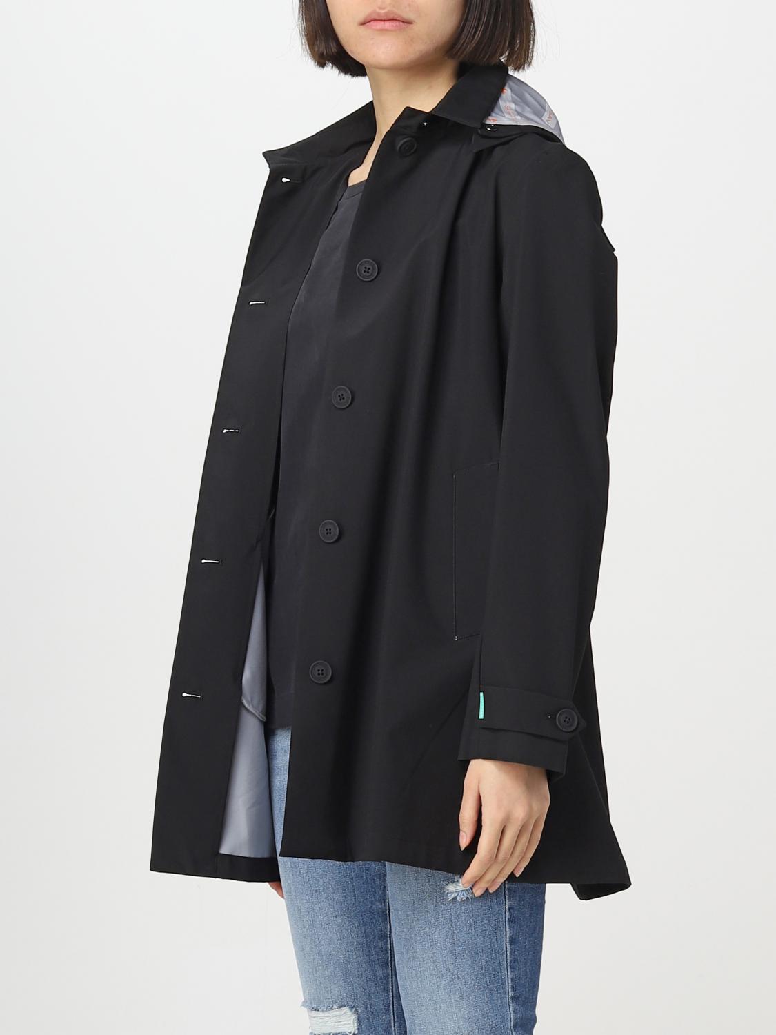 SAVE THE DUCK ABRIGO: Abrigo mujer Save The Duck, Negro - Img 3