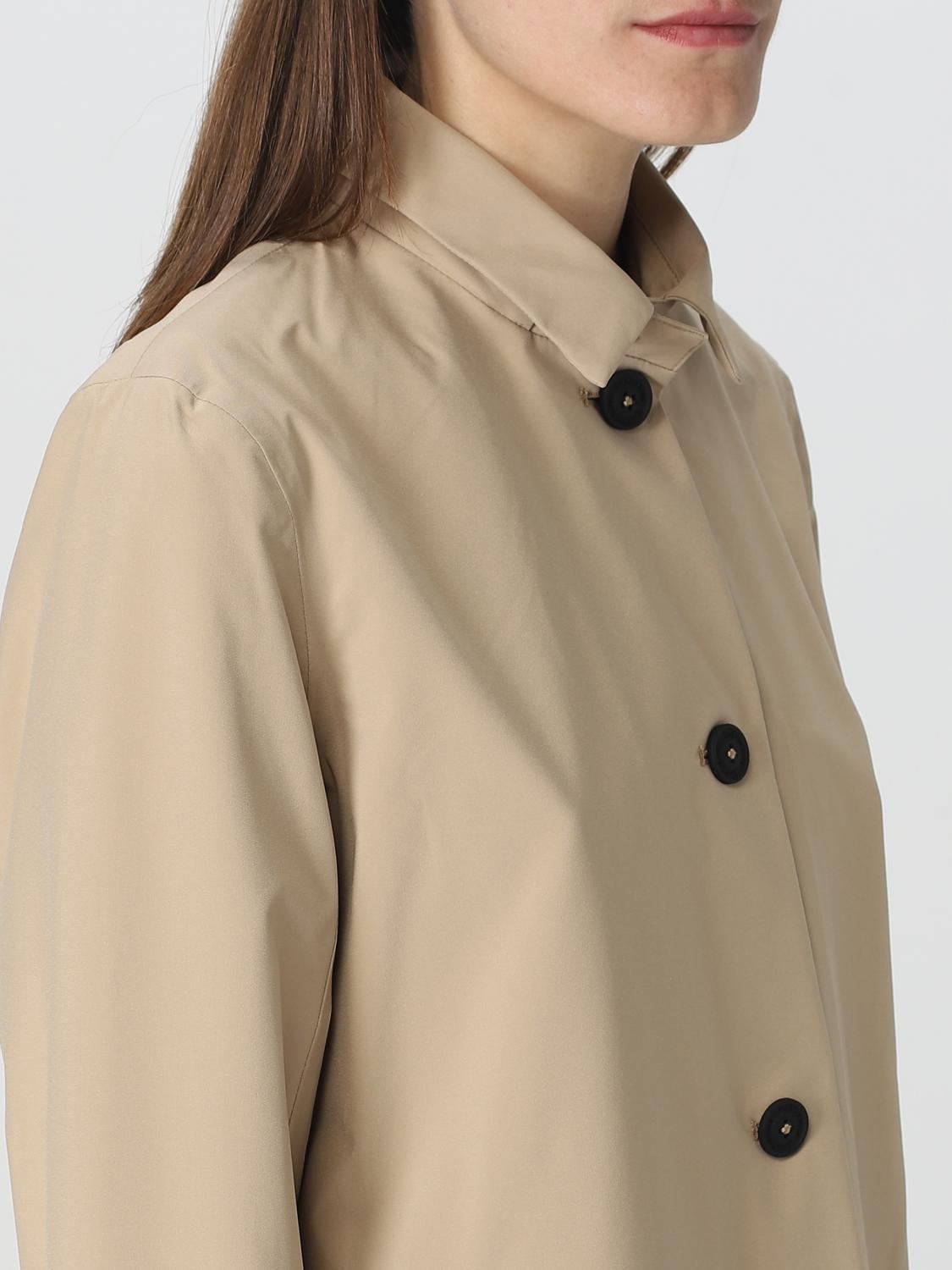 SAVE THE DUCK ABRIGO: Abrigo mujer Save The Duck, Beige - Img 4