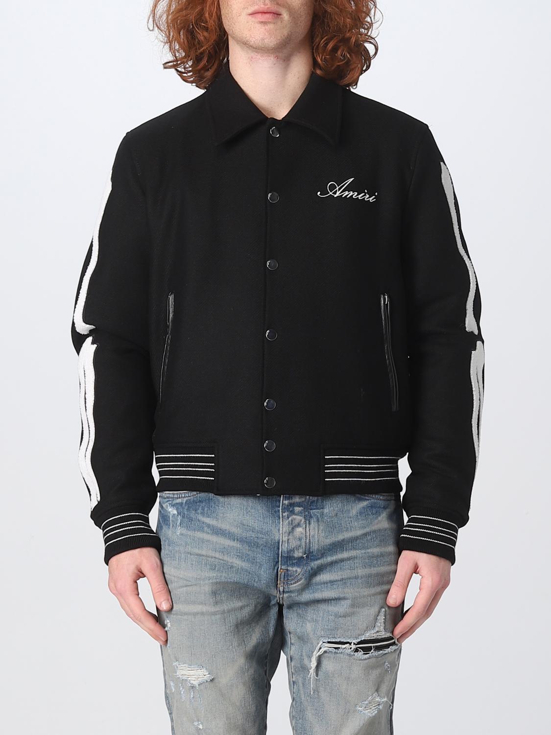 AMIRI：ジャケット メンズ - ブラック | GIGLIO.COMオンラインの