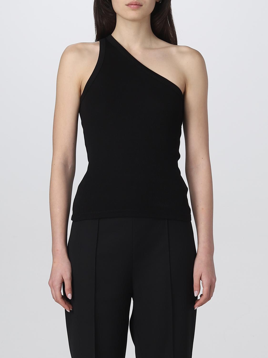 ROHE TOP: Top woman Rohe, Black - Img 1