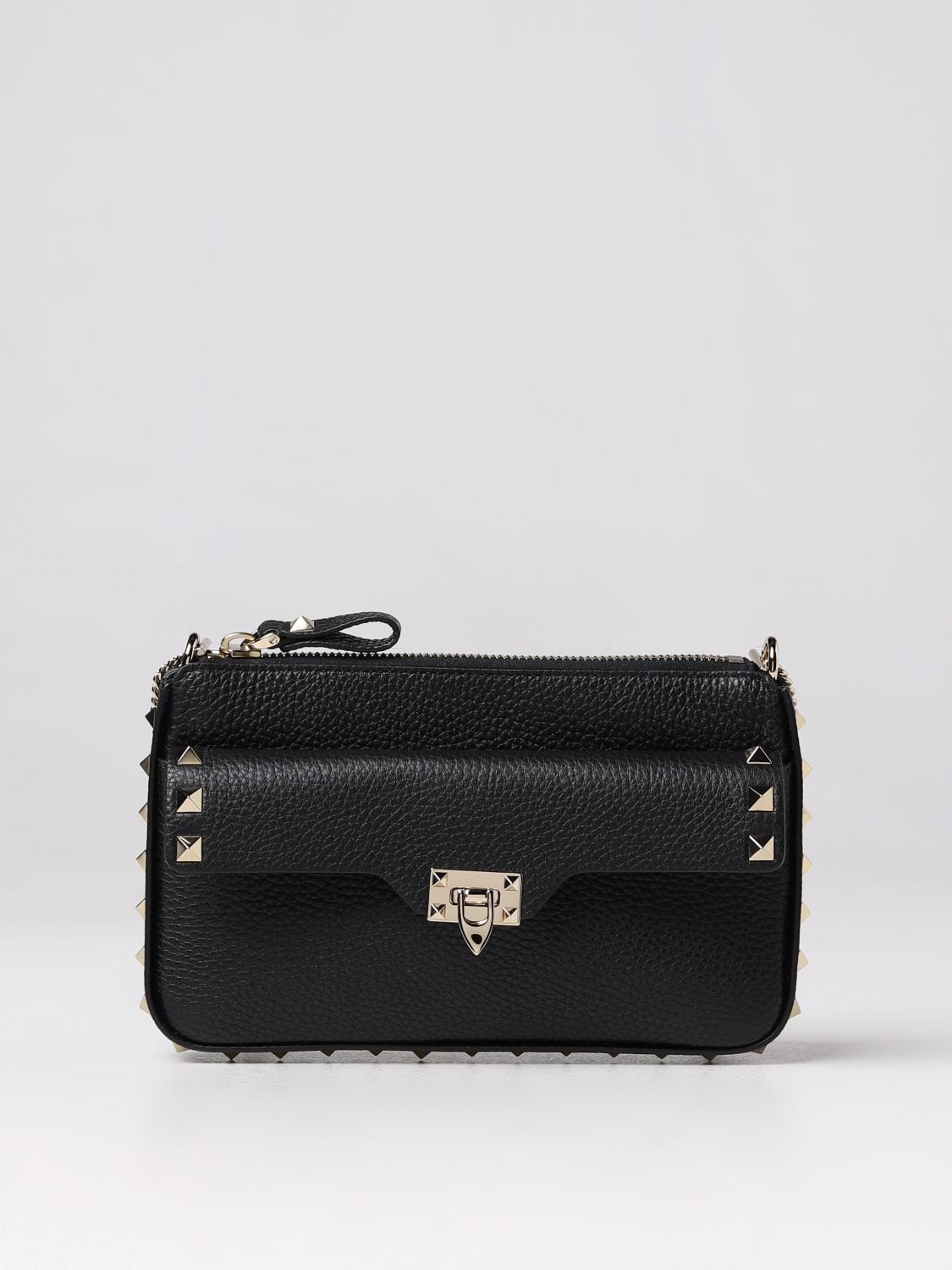 VALENTINO GARAVANI: Valentino Rockstud bag in textured