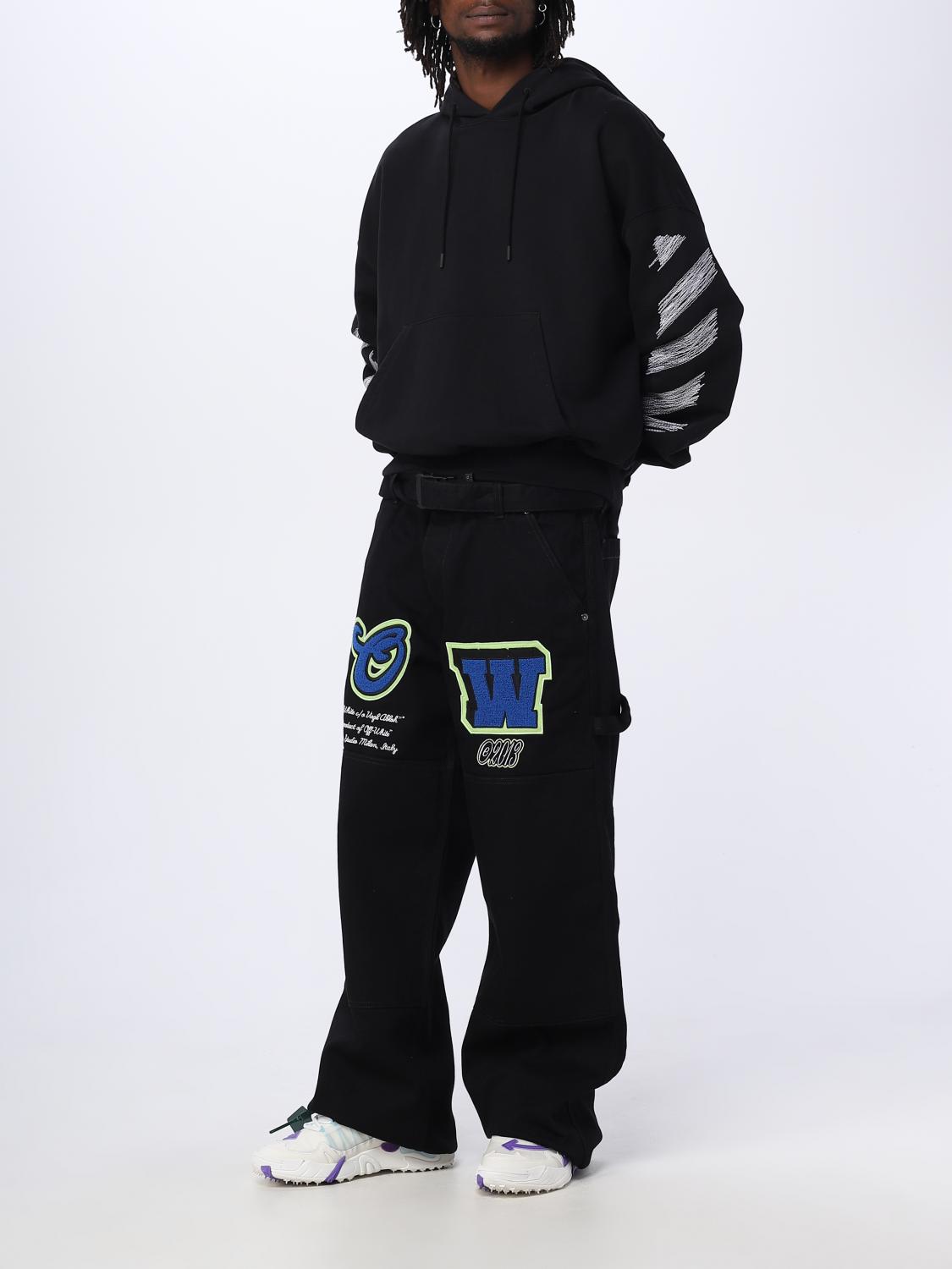 OFF-WHITE SWEATSHIRT: Sweatshirt homme Off-white, Noir - Img 2