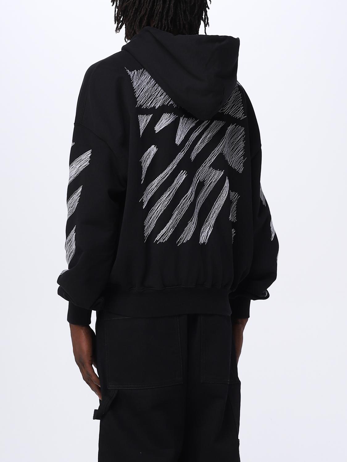 OFF-WHITE SWEATSHIRT: Sweatshirt homme Off-white, Noir - Img 3