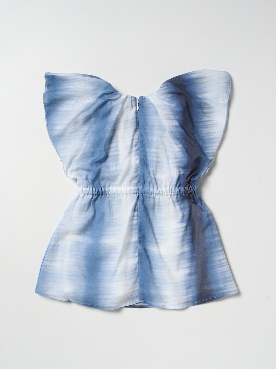 CHLOÉ VESTIDO: Vestido niños ChloÉ, Azul Oscuro - Img 2