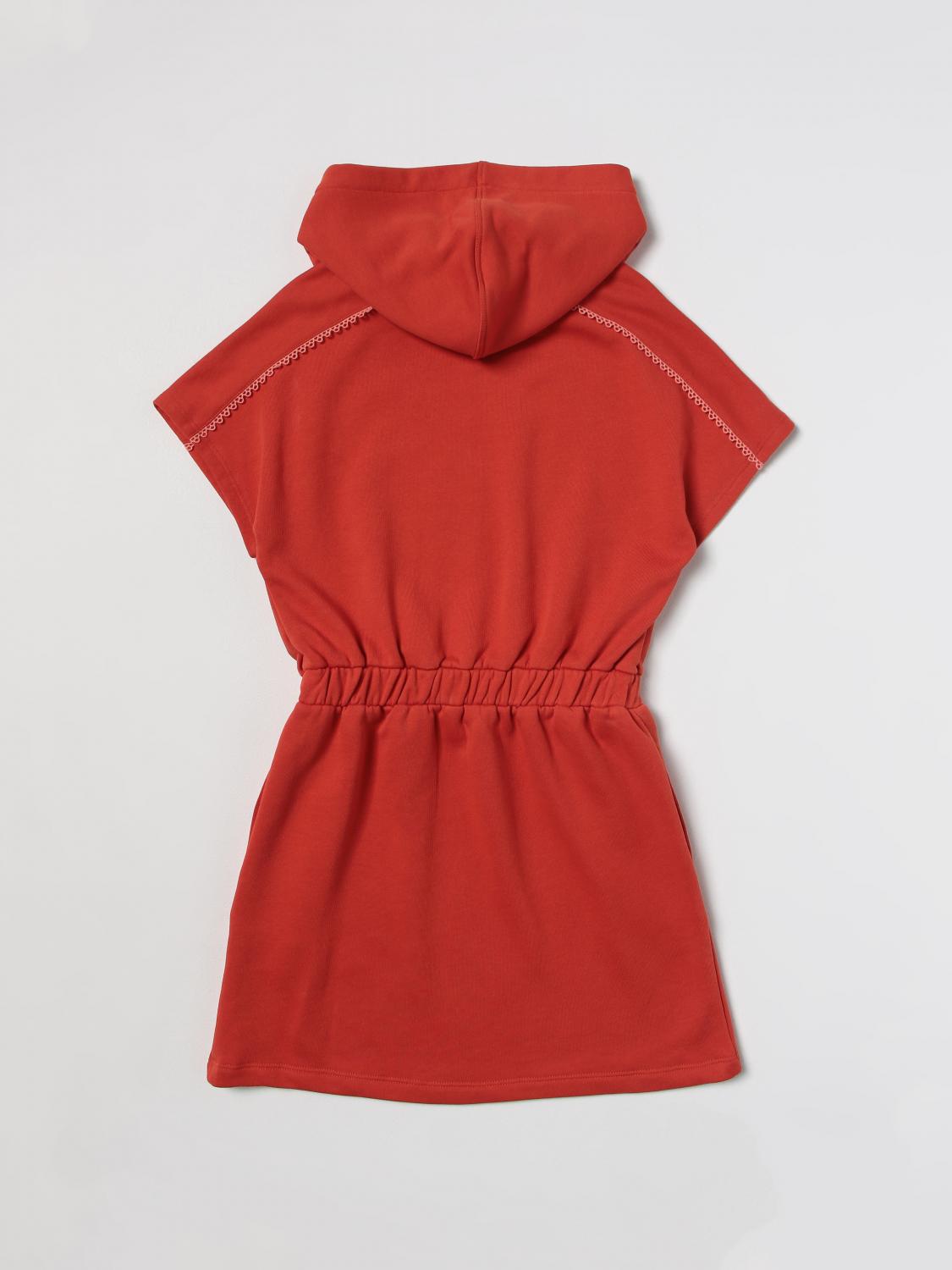 CHLOÉ KLEID: Kleid kinder ChloÉ, Orange - Img 2