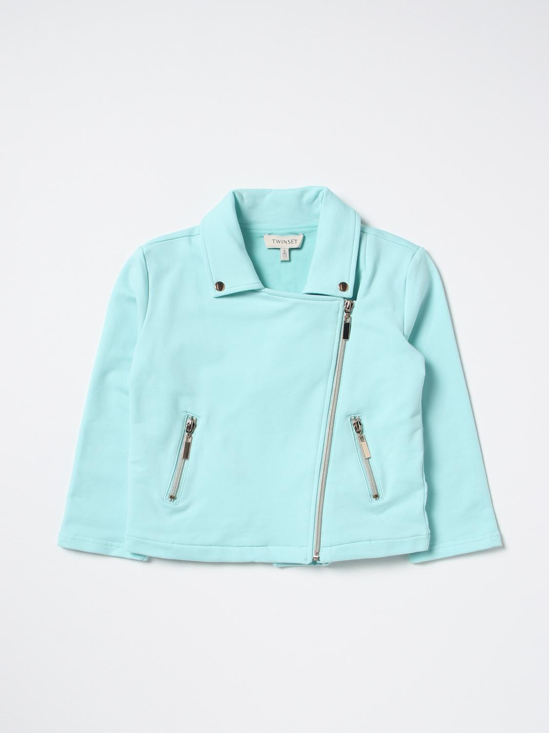 TWINSET JACKE: Pullover kinder Twinset, Mint - Img 1