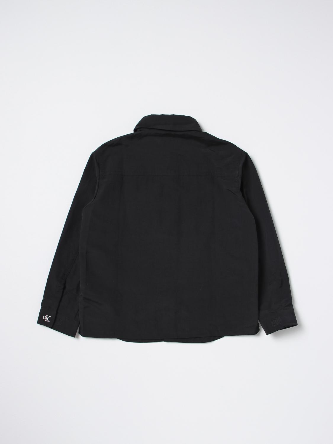 CALVIN KLEIN CAMISA: Camisa niños Calvin Klein, Negro - Img 2
