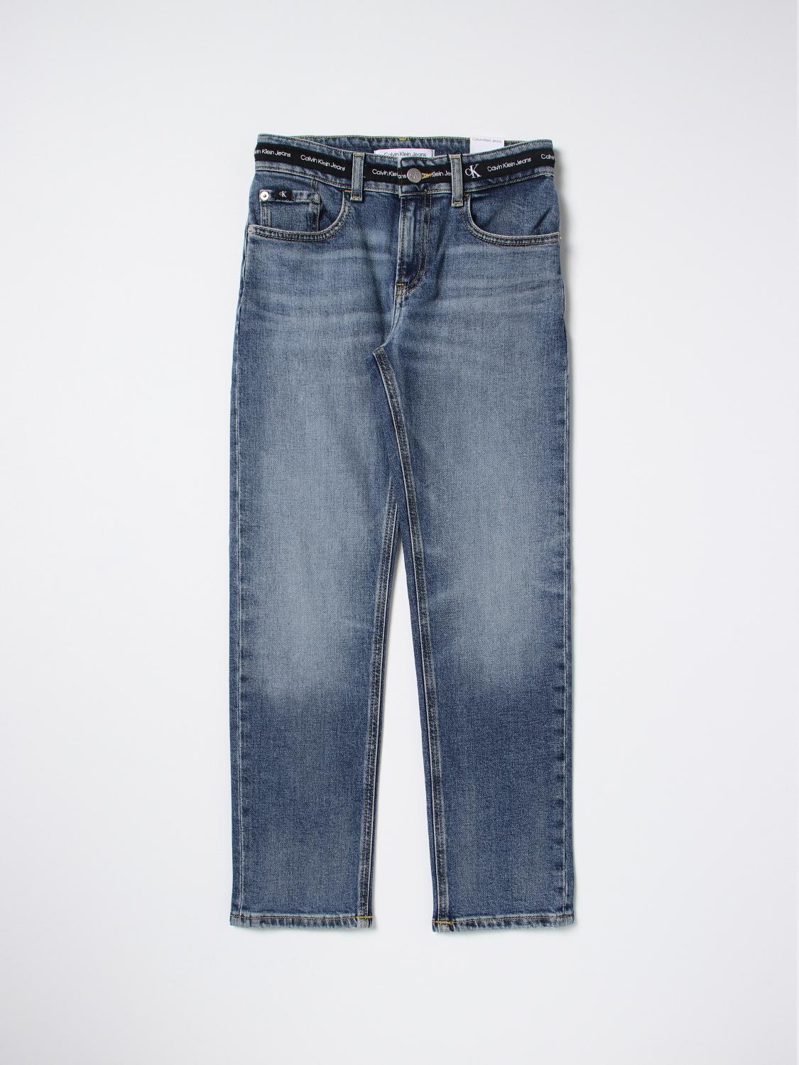 CALVIN KLEIN JEANS: Vaquero niños Calvin Klein, Denim - Img 1