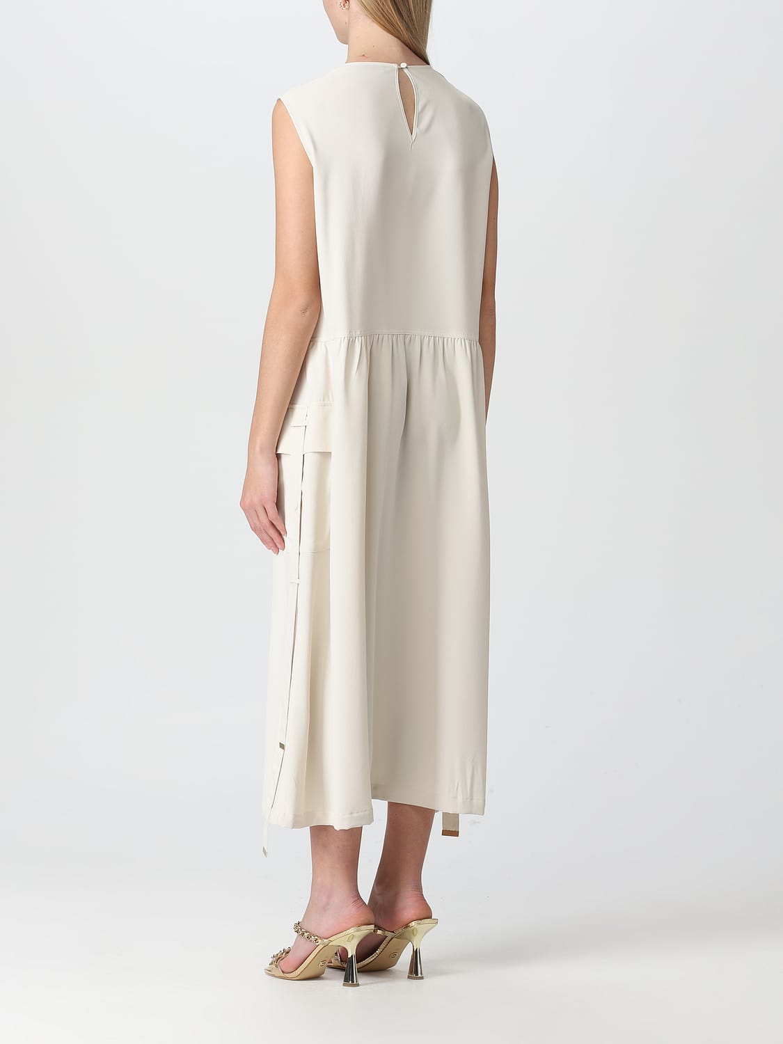 ACTITUDE TWINSET VESTIDO: Vestido mujer Actitude Twinset, Beige - Img 2
