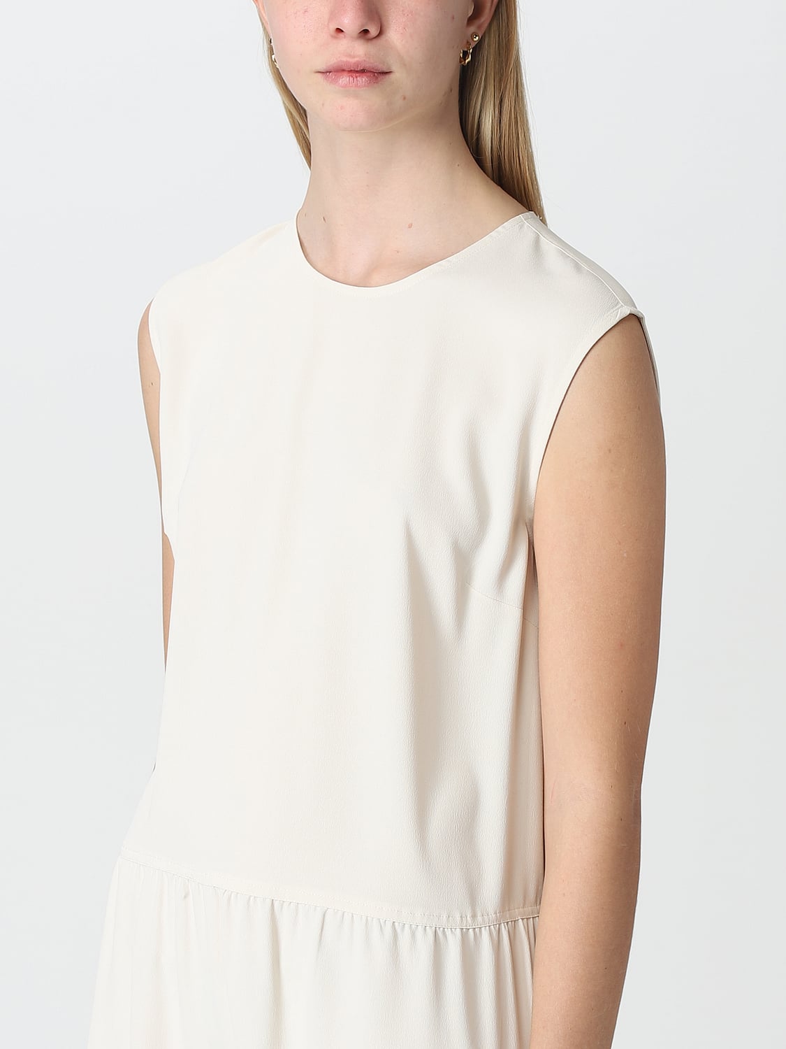 ACTITUDE TWINSET VESTIDO: Vestido mujer Actitude Twinset, Beige - Img 3