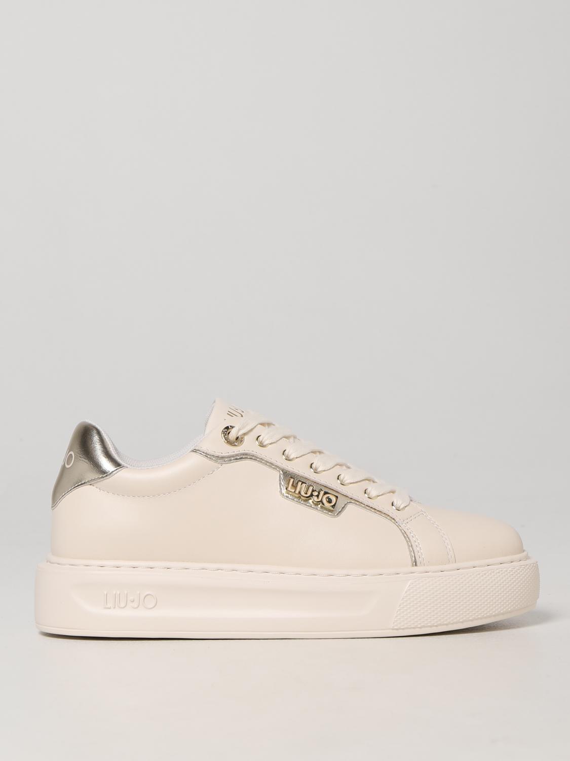 Scarpe Uomo In Pelle Bianco Blu Liu Jo Jeans Sneakers Uomo Liu-Jo 7B4027PX474 In Pelle | WhichOne Sneakers Primavera Estate Uomo - 8