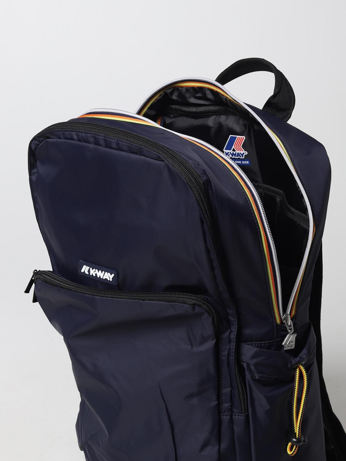 K-WAY RUCKSACK: Rucksack herren K-way, Blau - Img 4