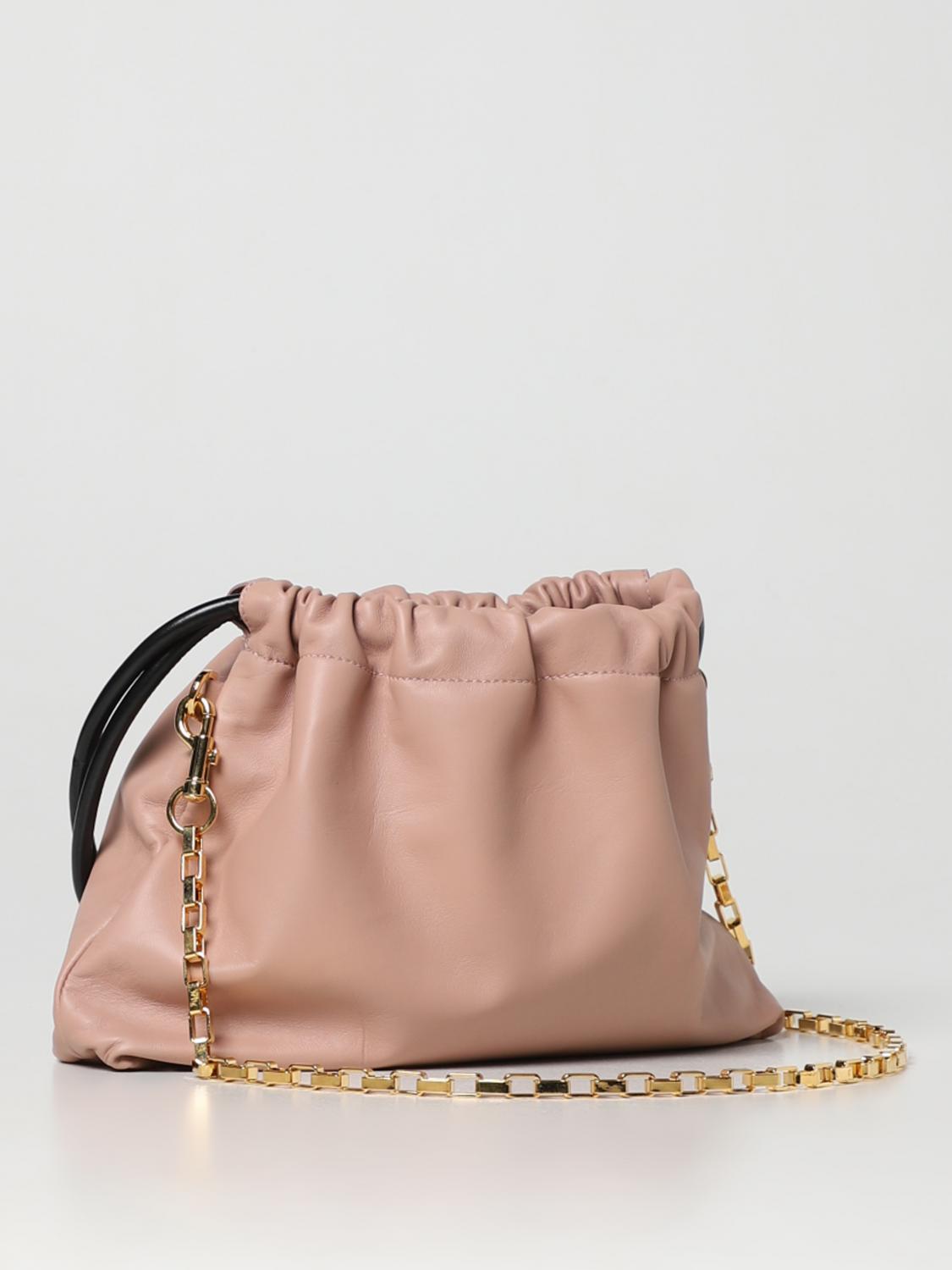 N° 21 BORSA A MANO: Clutch N°21 in pelle liscia, Nudo - Img 2