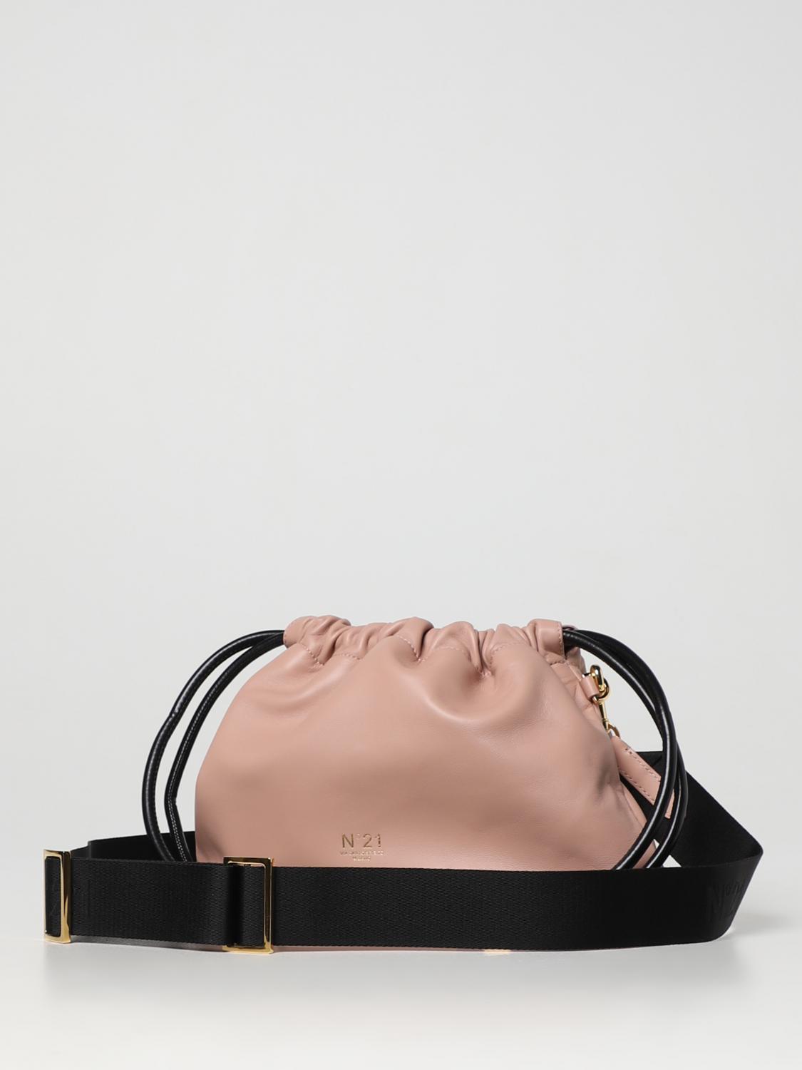 N° 21 BORSA A MANO: Clutch N°21 in pelle liscia, Nudo - Img 3
