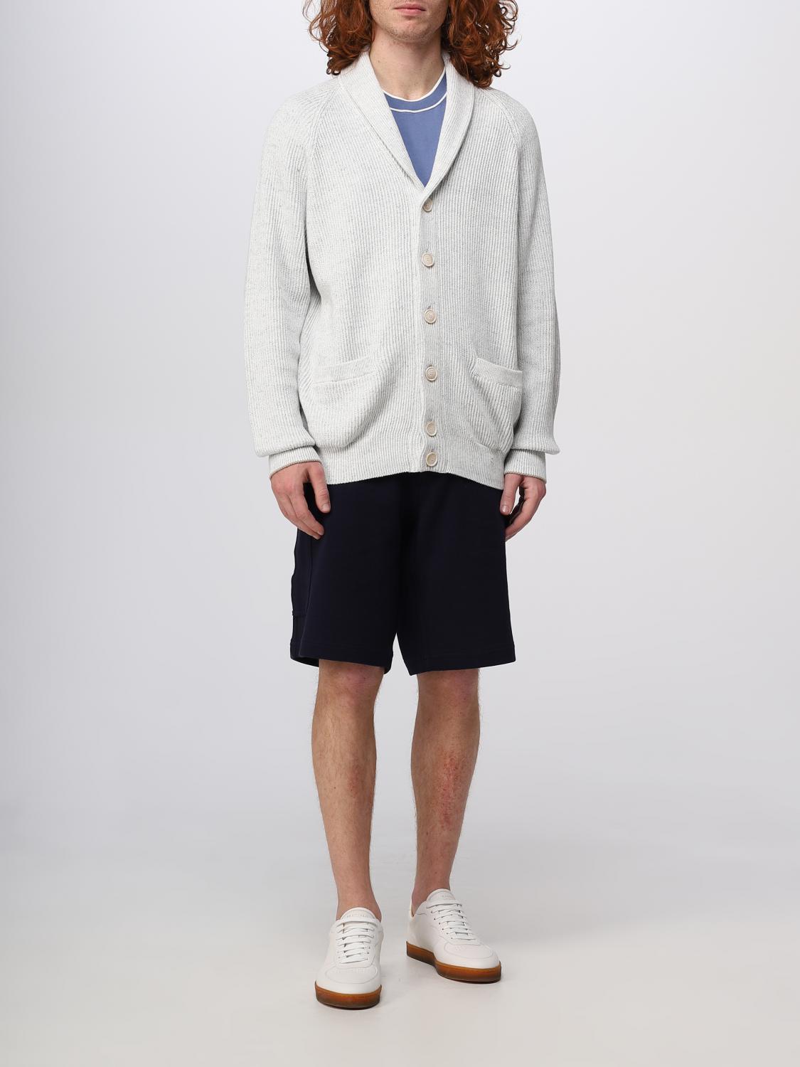 BRUNELLO CUCINELLI CARDIGAN: Pull homme Brunello Cucinelli, Blanc - Img 2