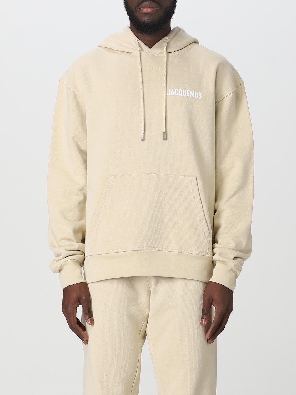 JACQUEMUS SUDADERA: Sudadera hombre Jacquemus, Beige - Img 1
