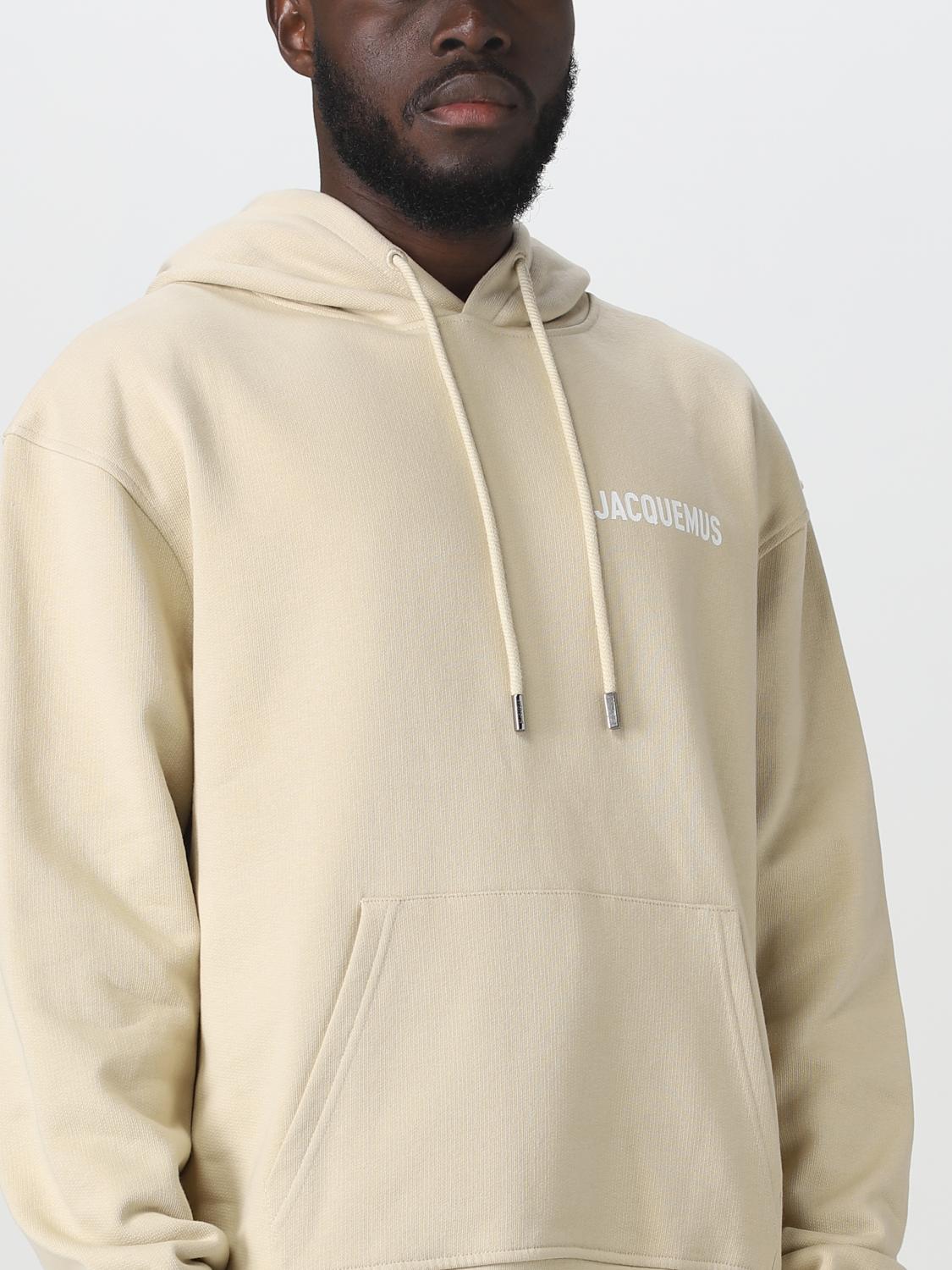 JACQUEMUS SUDADERA: Sudadera hombre Jacquemus, Beige - Img 5