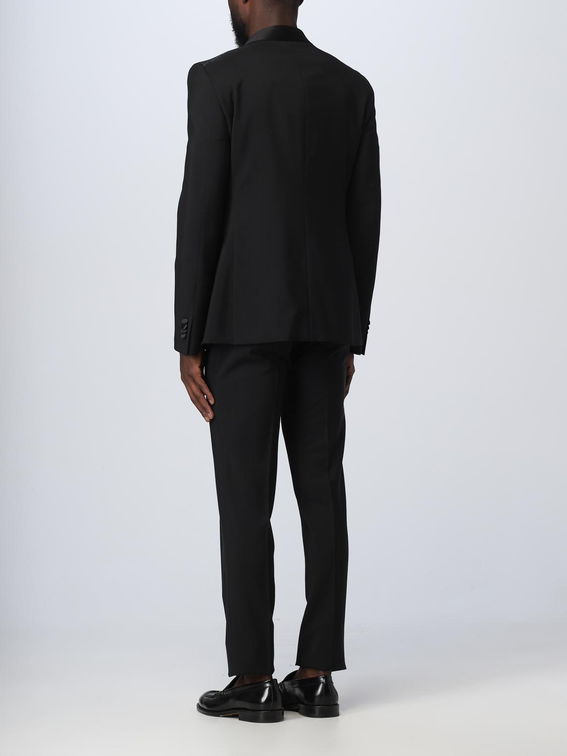 CORNELIANI 수트: 수트 남성 Corneliani, 블랙 - Img 3