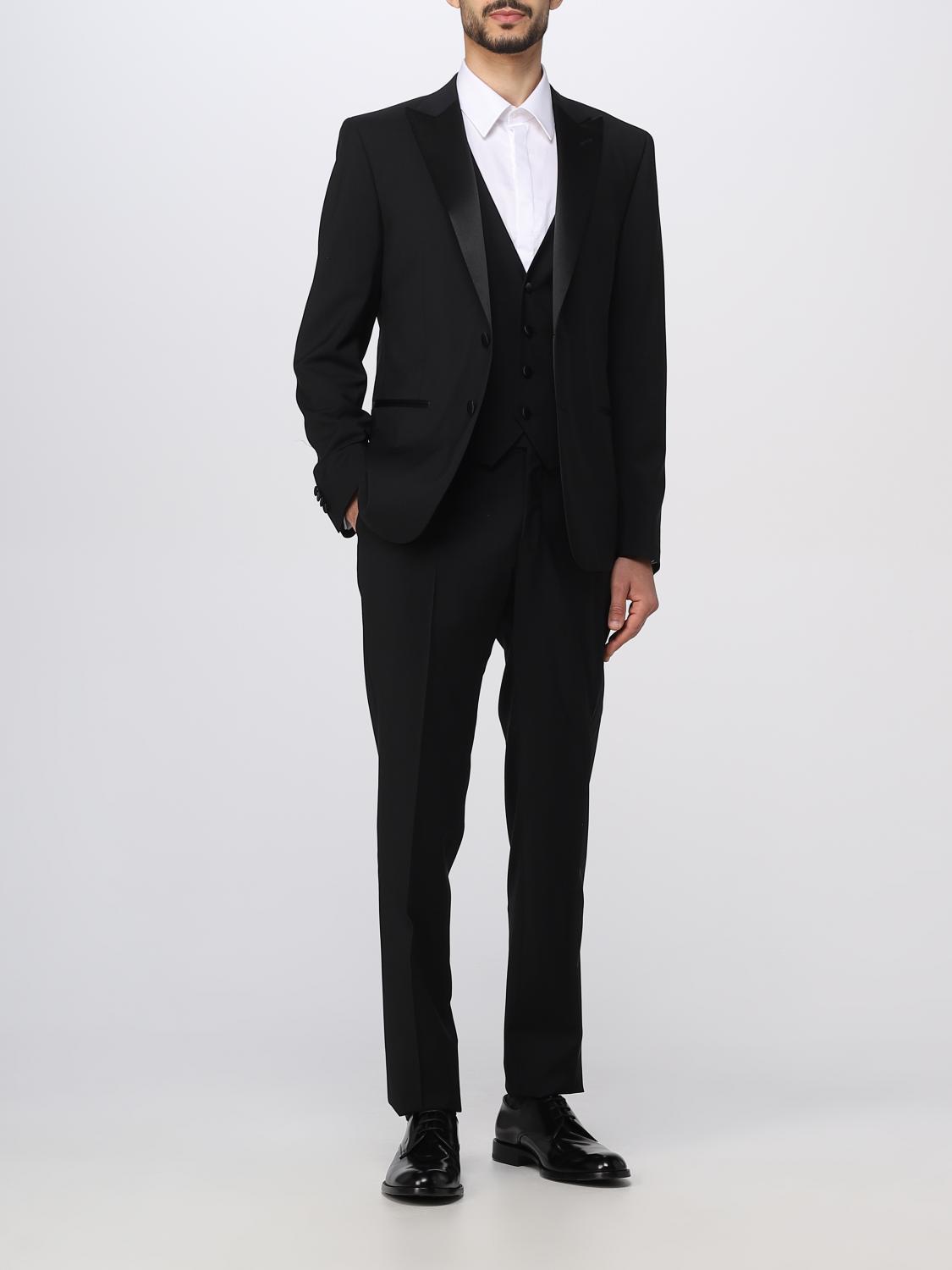 CORNELIANI ABITO: Abito uomo Corneliani, Nero - Img 2