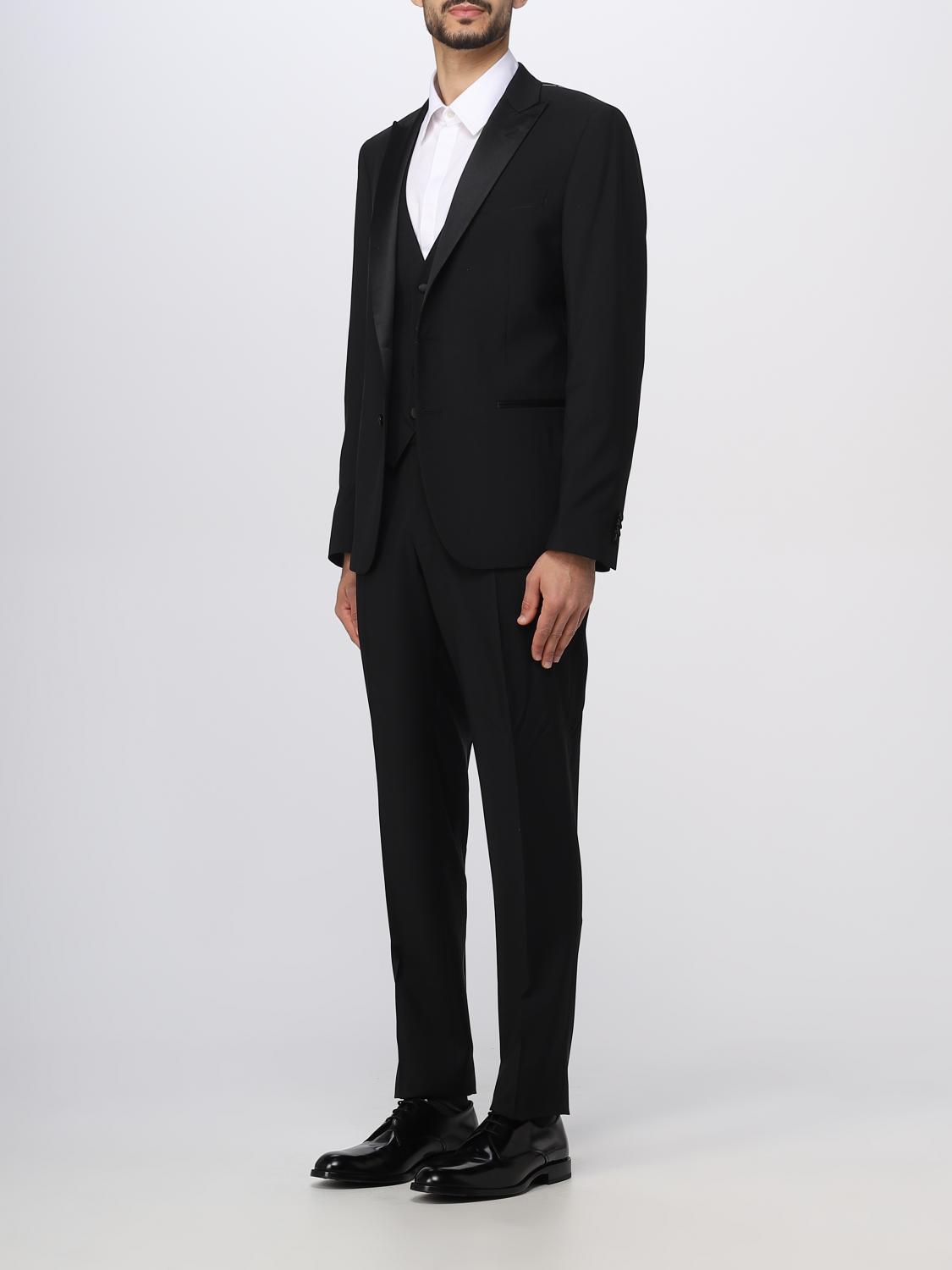 CORNELIANI ABITO: Abito uomo Corneliani, Nero - Img 4