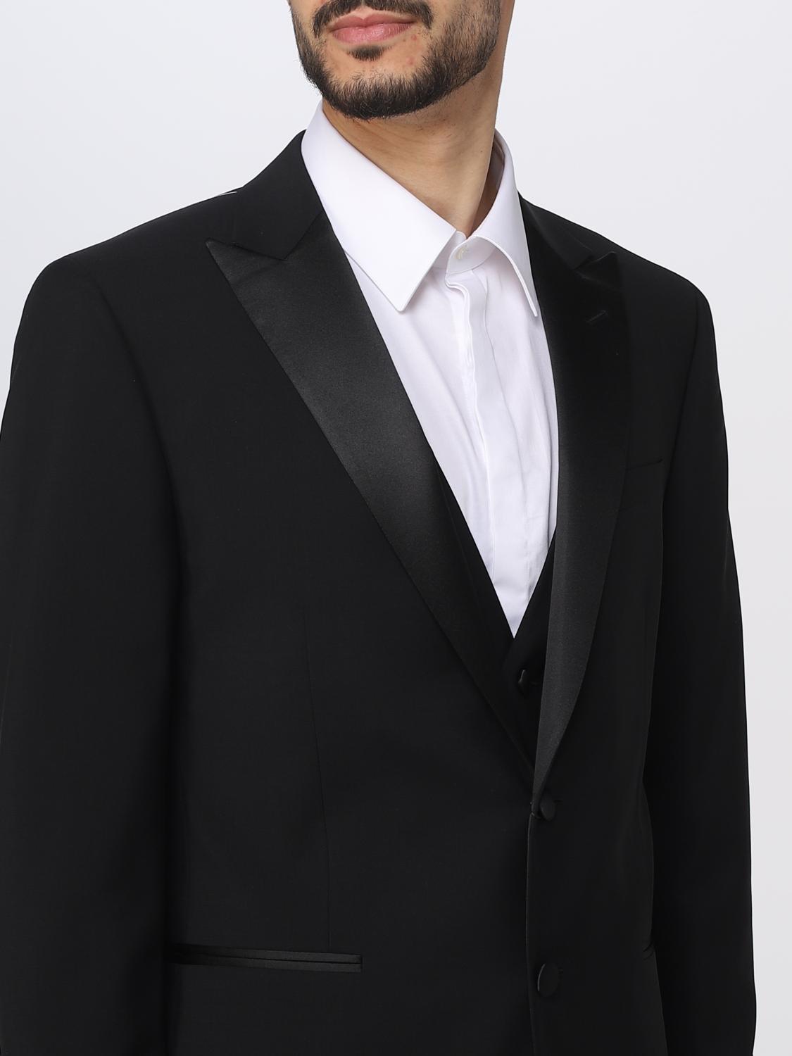 CORNELIANI ABITO: Abito uomo Corneliani, Nero - Img 5