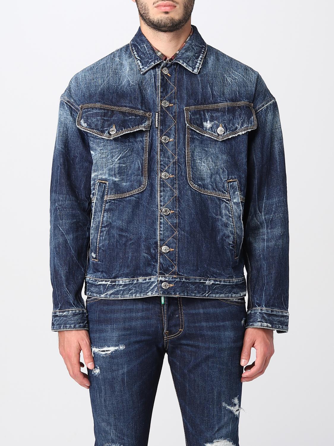 DSQUARED2 GIACCA: Giacca Dsquared2 in denim, Denim - Img 1